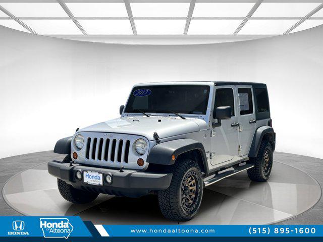 used 2012 Jeep Wrangler Unlimited car, priced at $17,450