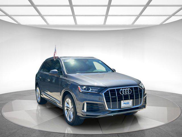 used 2021 Audi Q7 car, priced at $35,874