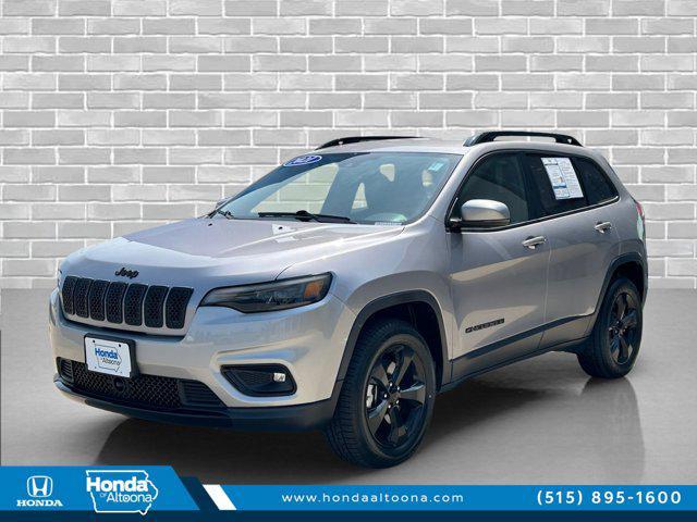 used 2021 Jeep Cherokee car, priced at $17,500
