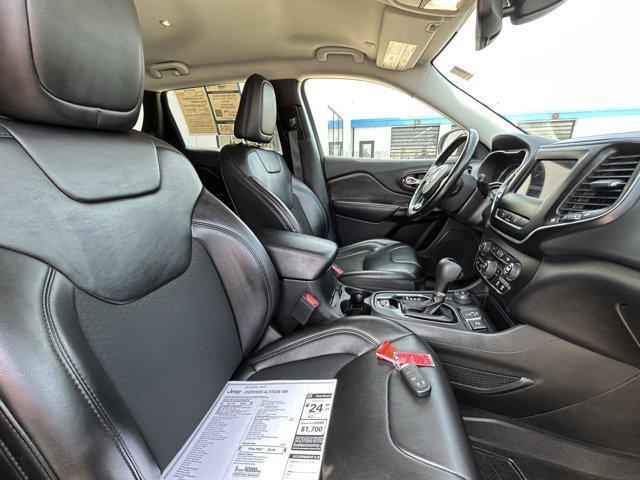 used 2021 Jeep Cherokee car, priced at $18,757