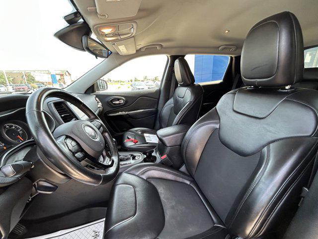 used 2021 Jeep Cherokee car, priced at $18,757