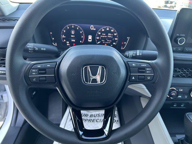 new 2025 Honda Accord car, priced at $30,119