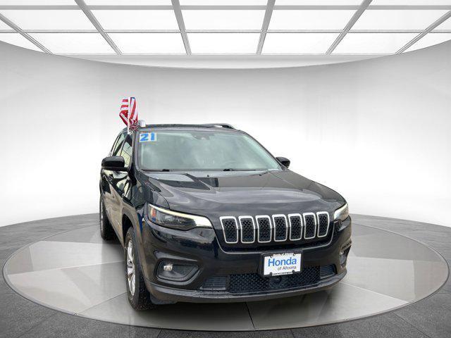 used 2021 Jeep Cherokee car, priced at $20,985