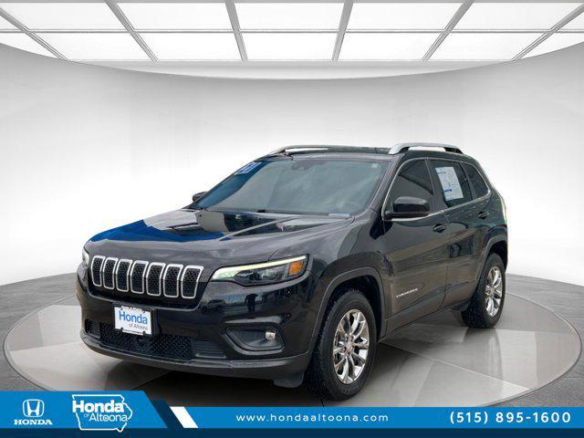 used 2021 Jeep Cherokee car, priced at $21,985