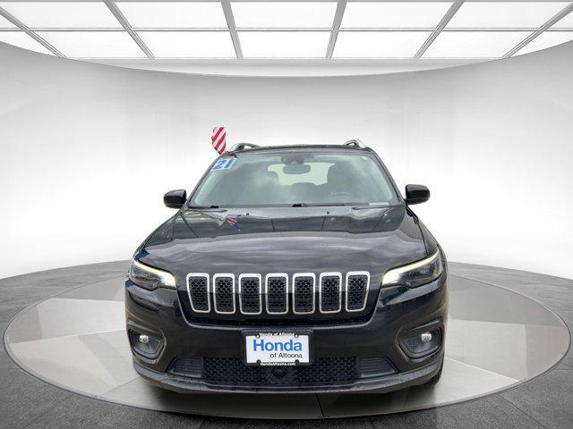 used 2021 Jeep Cherokee car, priced at $20,985