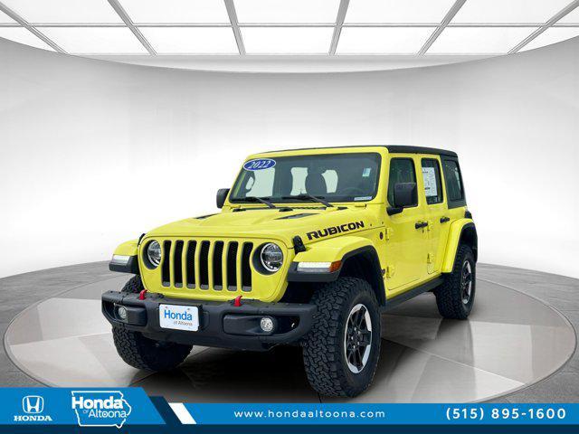 used 2022 Jeep Wrangler Unlimited car, priced at $39,850