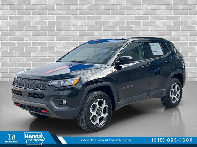 used 2022 Jeep Compass car, priced at $24,245