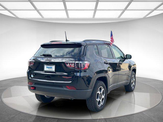 used 2022 Jeep Compass car, priced at $24,245