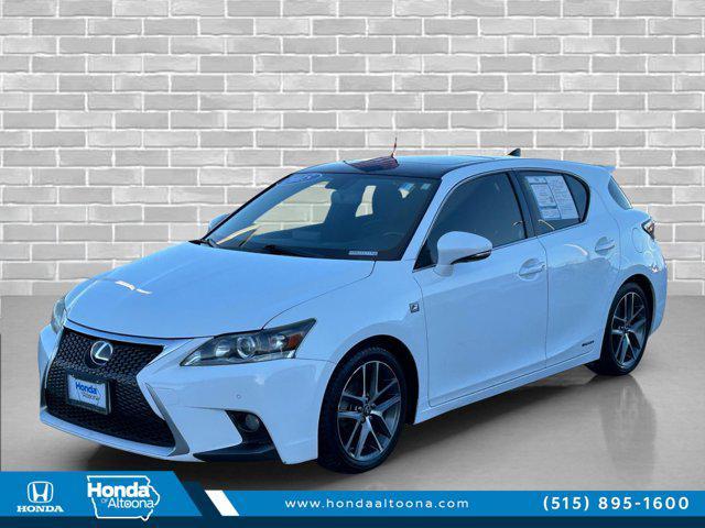 used 2015 Lexus CT 200h car, priced at $11,677