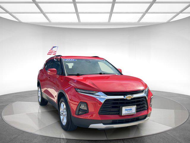 used 2021 Chevrolet Blazer car, priced at $28,885
