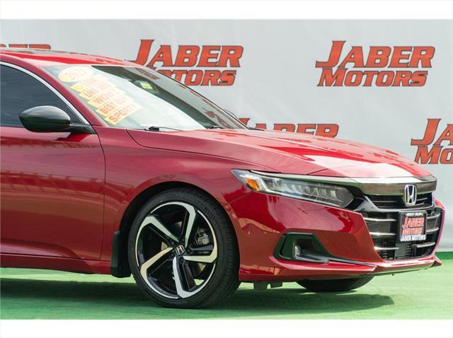 used 2021 Honda Accord car, priced at $26,797