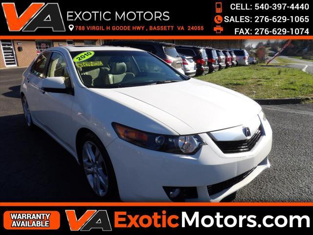 used 2010 Acura TSX car, priced at $9,995