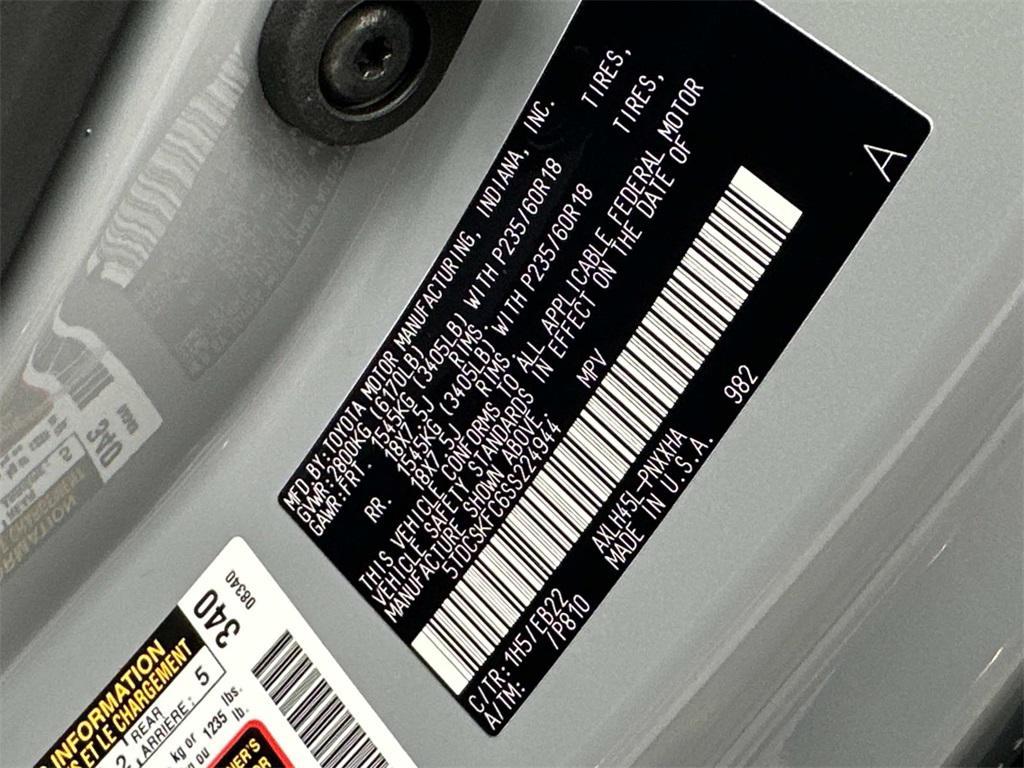 new 2025 Toyota Sienna car, priced at $54,165