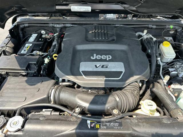 used 2017 Jeep Wrangler Unlimited car, priced at $18,211