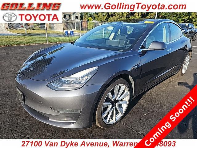 used 2019 Tesla Model 3 car, priced at $21,999