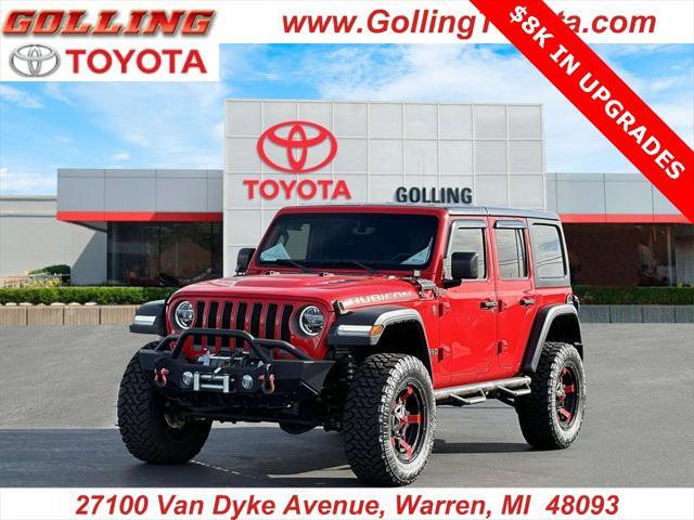 used 2018 Jeep Wrangler Unlimited car, priced at $27,999