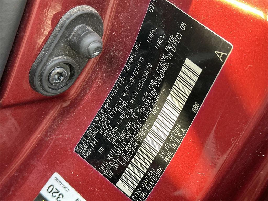 used 2020 Toyota Sienna car, priced at $34,500