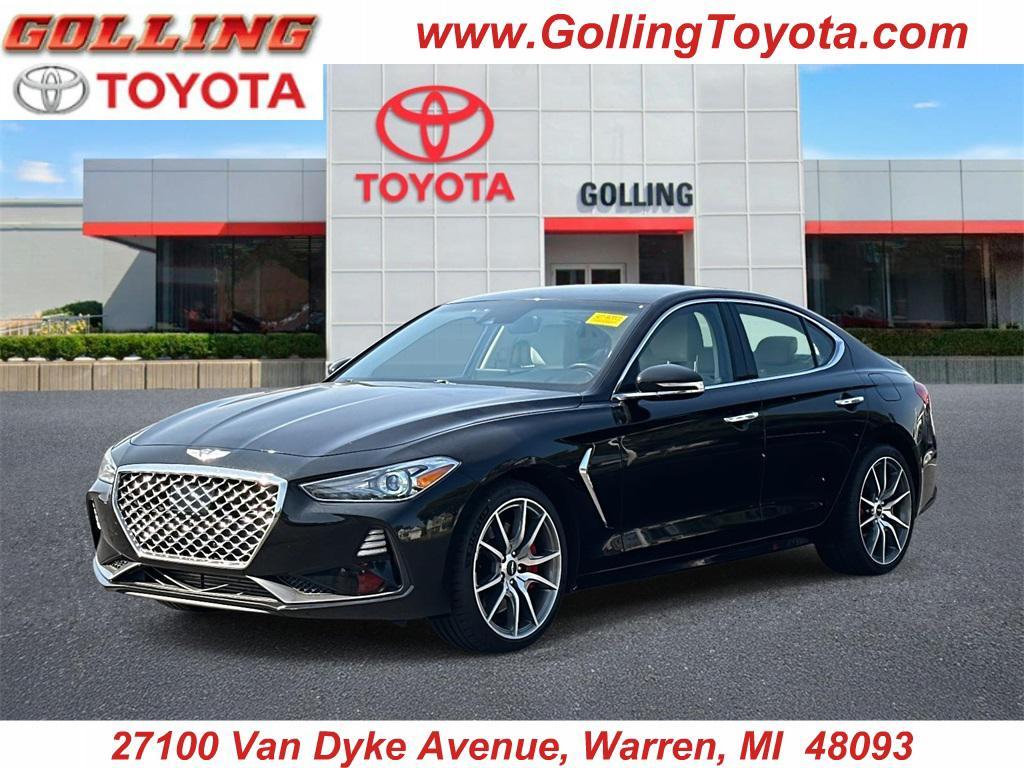 used 2020 Genesis G70 car, priced at $24,500
