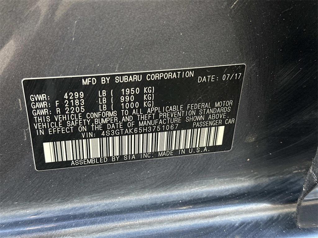 used 2017 Subaru Impreza car, priced at $9,999