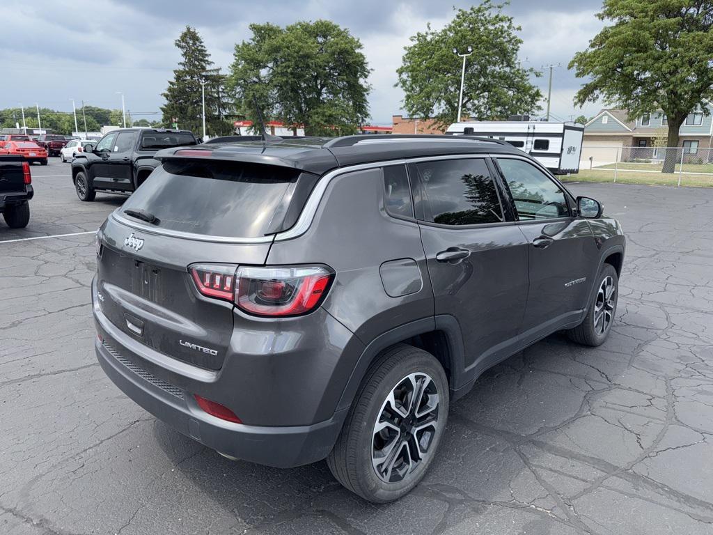 used 2022 Jeep Compass car, priced at $21,745