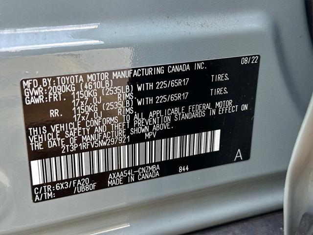 used 2022 Toyota RAV4 car, priced at $32,995