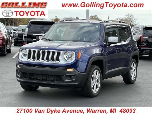 used 2018 Jeep Renegade car, priced at $14,150