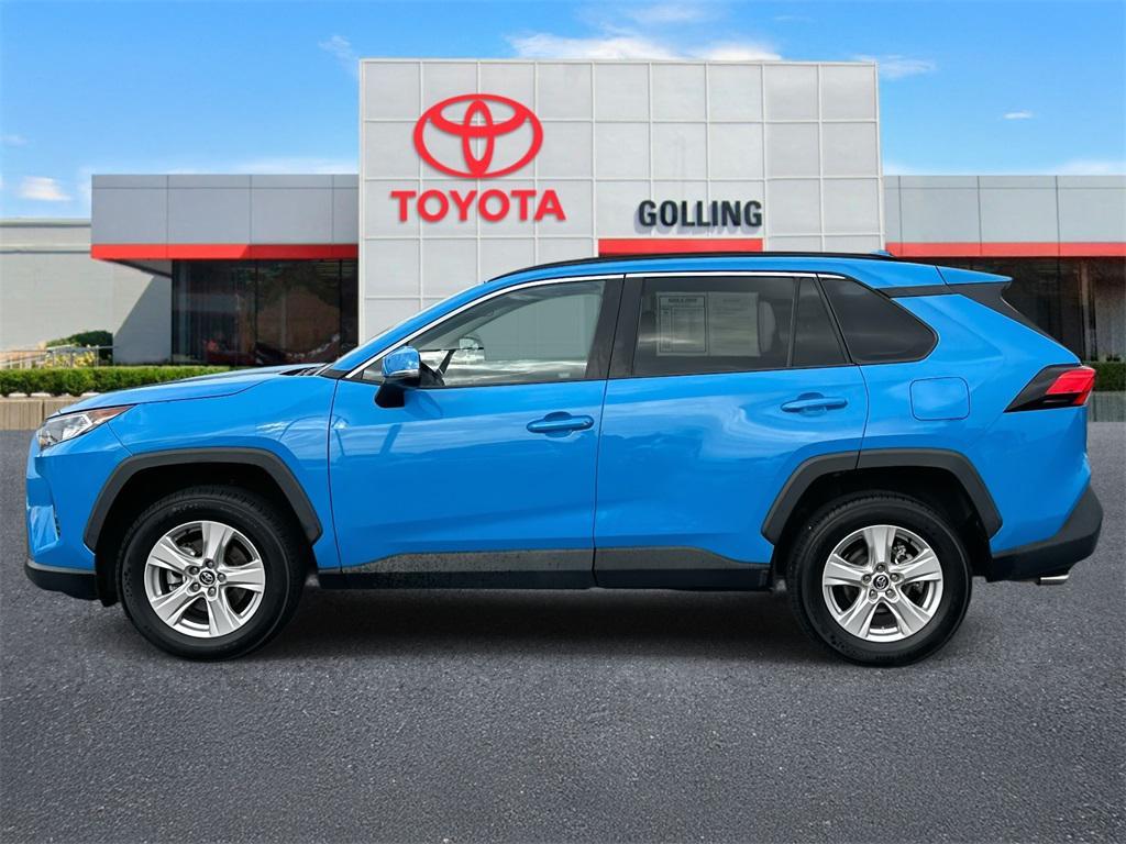 used 2021 Toyota RAV4 car, priced at $22,550