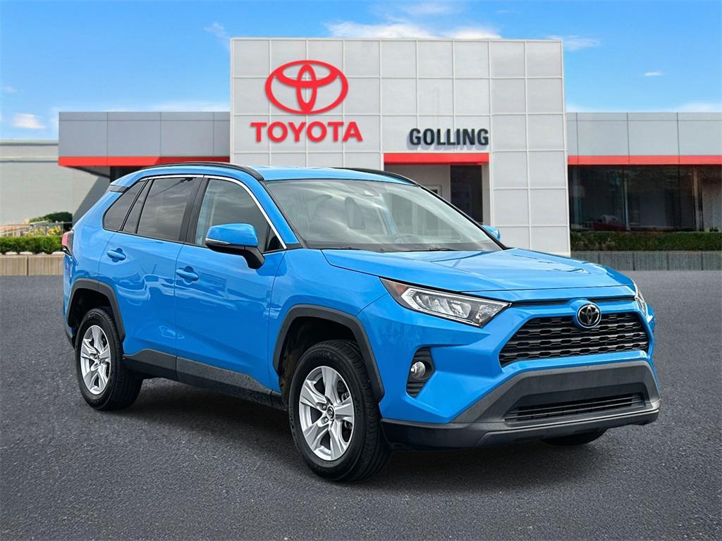 used 2021 Toyota RAV4 car, priced at $22,550