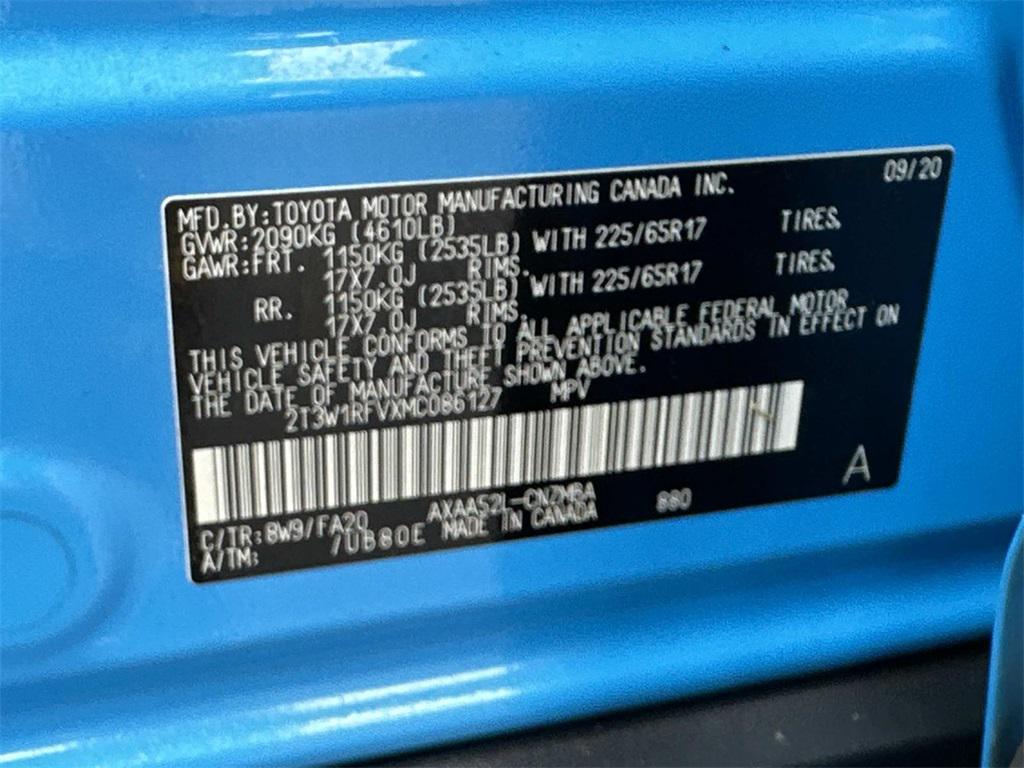 used 2021 Toyota RAV4 car, priced at $22,550