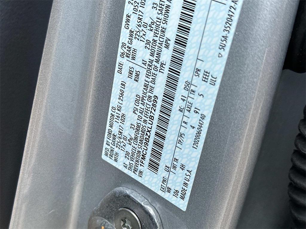 used 2020 Ford Escape car, priced at $18,735