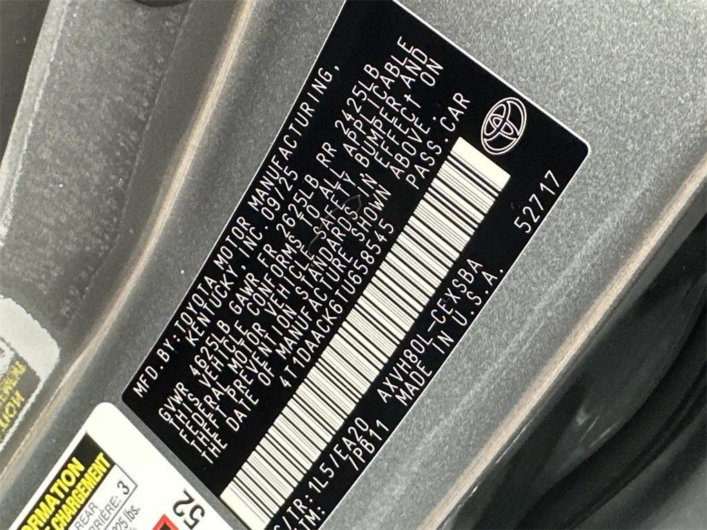 new 2026 Toyota Camry car, priced at $32,995