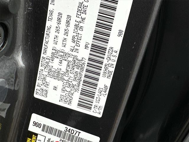 used 2023 Toyota Sequoia car, priced at $64,999