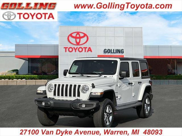 used 2020 Jeep Wrangler Unlimited car, priced at $22,999