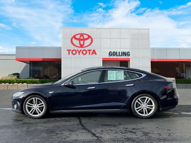 used 2015 Tesla Model S car, priced at $19,999