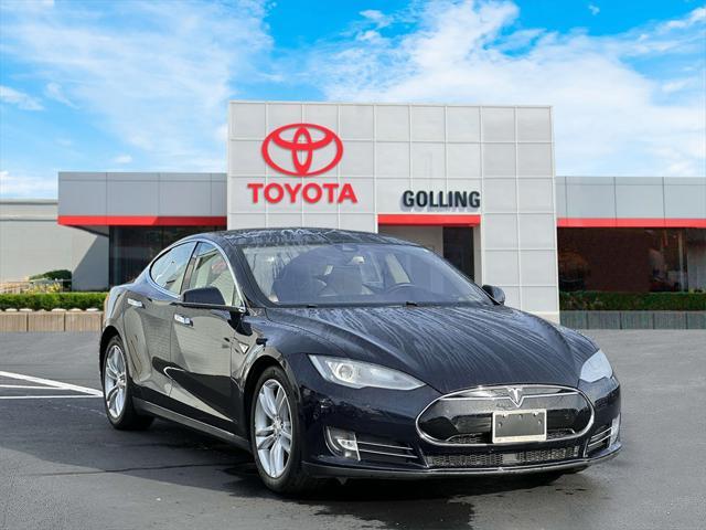 used 2015 Tesla Model S car, priced at $19,999