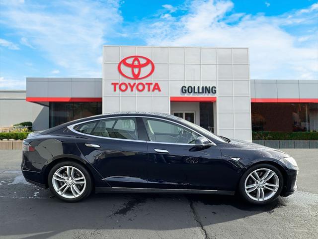 used 2015 Tesla Model S car, priced at $19,999