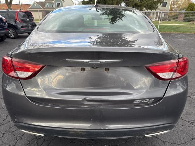 used 2015 Chrysler 200 car, priced at $9,501