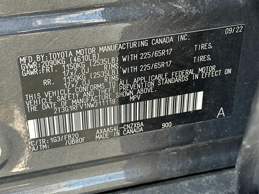used 2022 Toyota RAV4 car, priced at $26,650