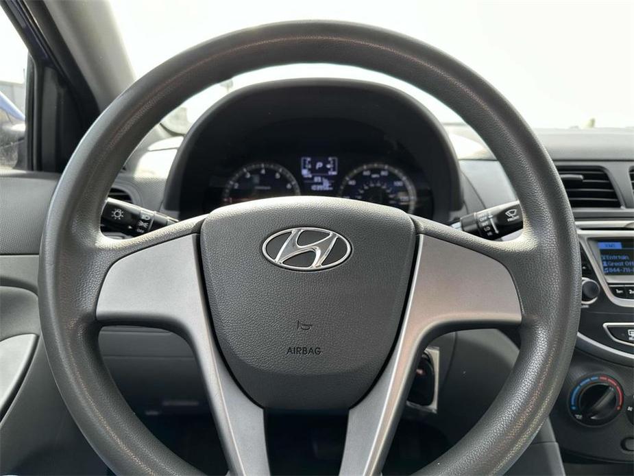 used 2017 Hyundai Accent car, priced at $8,800