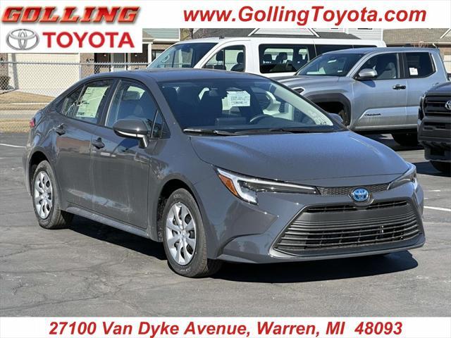 new 2025 Toyota Corolla Hybrid car, priced at $25,259