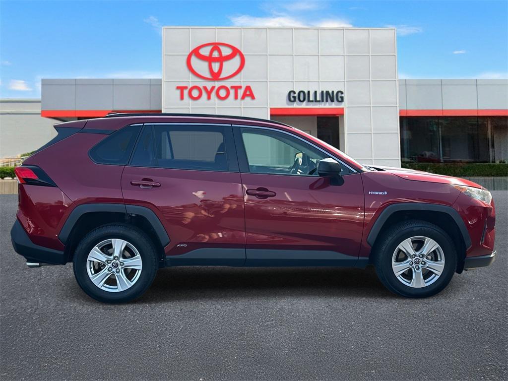 used 2019 Toyota RAV4 Hybrid car, priced at $21,500