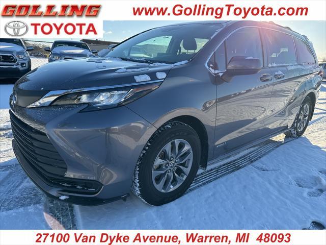 used 2021 Toyota Sienna car, priced at $33,999