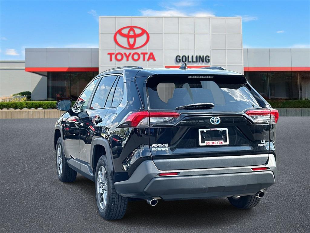 used 2022 Toyota RAV4 Hybrid car, priced at $24,300
