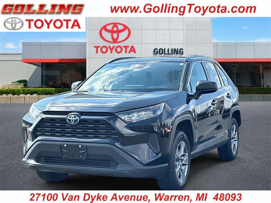 used 2022 Toyota RAV4 Hybrid car, priced at $24,300