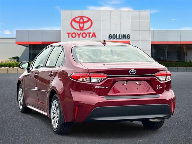 new 2025 Toyota Corolla Hybrid car, priced at $26,388