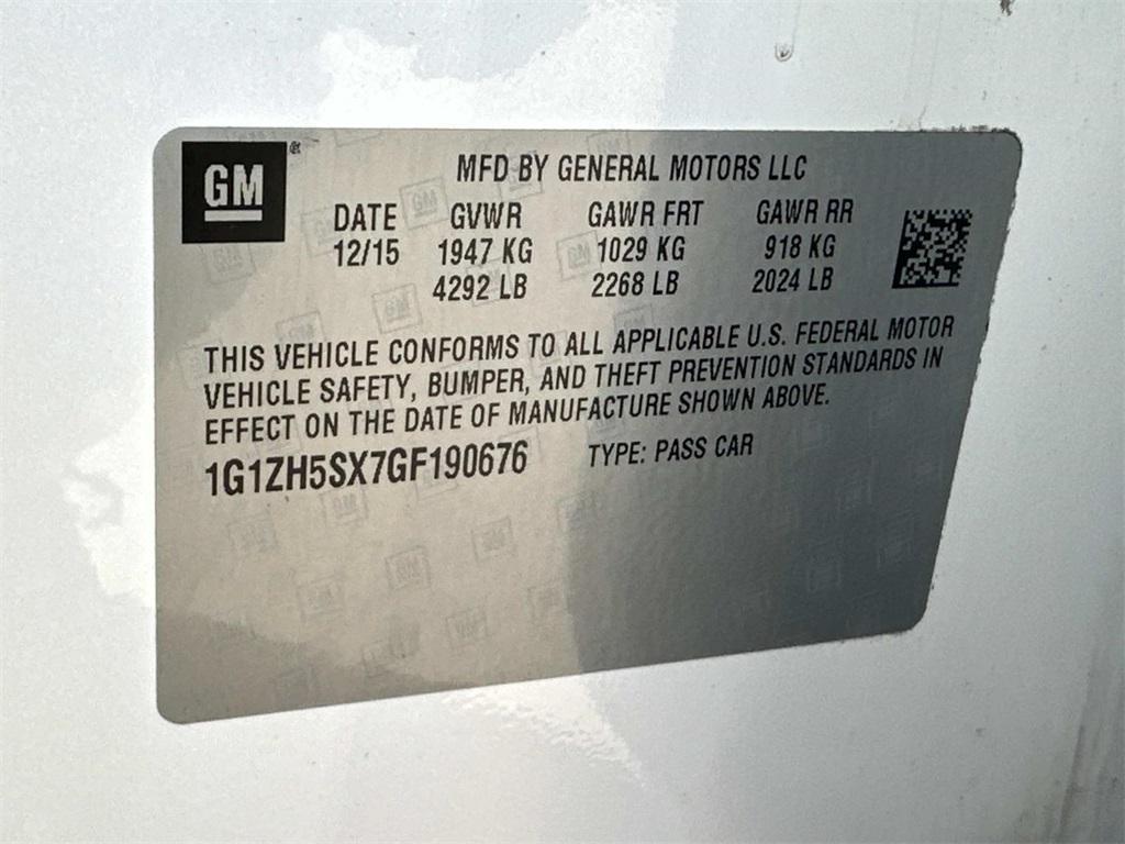 used 2016 Chevrolet Malibu car, priced at $6,900