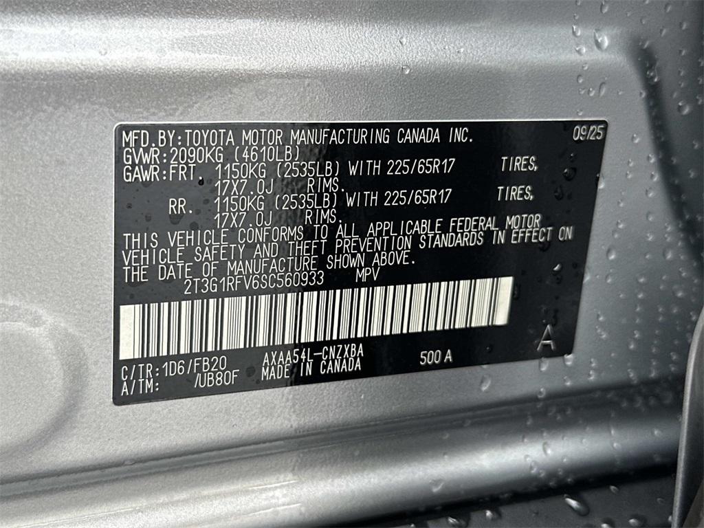new 2025 Toyota RAV4 car, priced at $32,495