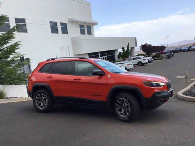 used 2021 Jeep Cherokee car, priced at $26,000