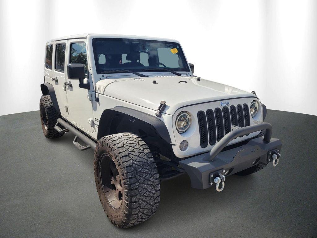 used 2015 Jeep Wrangler Unlimited car, priced at $15,000