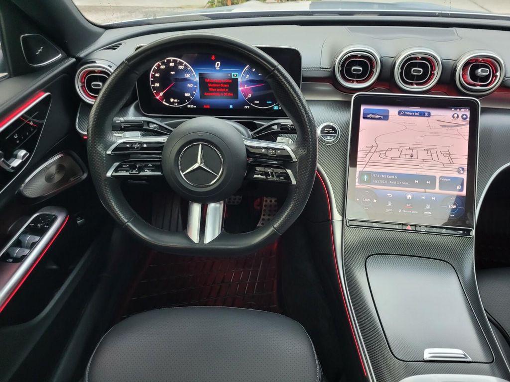 used 2024 Mercedes-Benz C-Class car, priced at $32,487